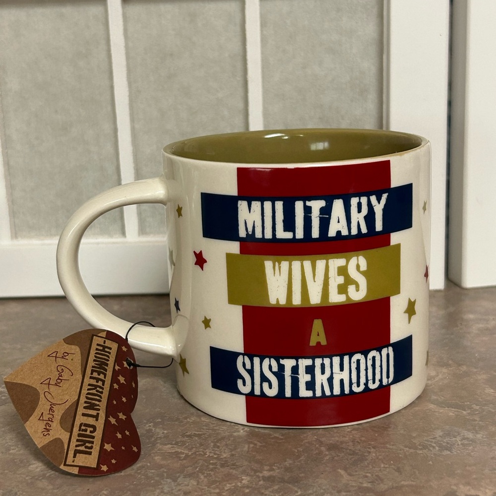 Homefront Girl Military Wives 14 oz Mug